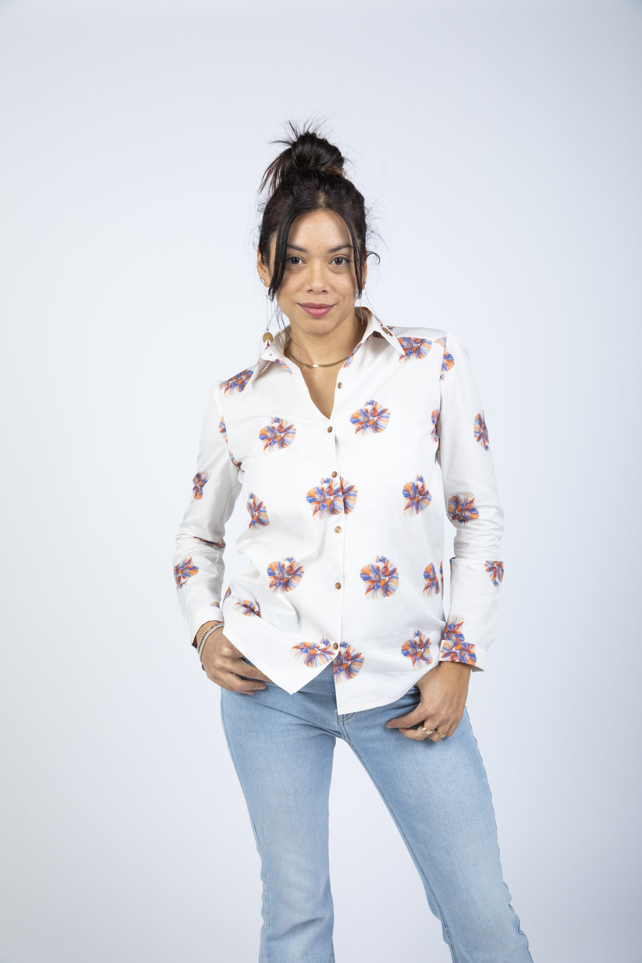 Camicia Cotone Acqua - immagine 7